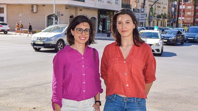 Pilar Jim&eacute;nez y Laura Fern&aacute;ndez, autoras del trabajo