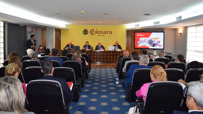 Junta General de socios, celebrada este mi&eacute;rcoles en la C&aacute;mara de Comercio de Murcia