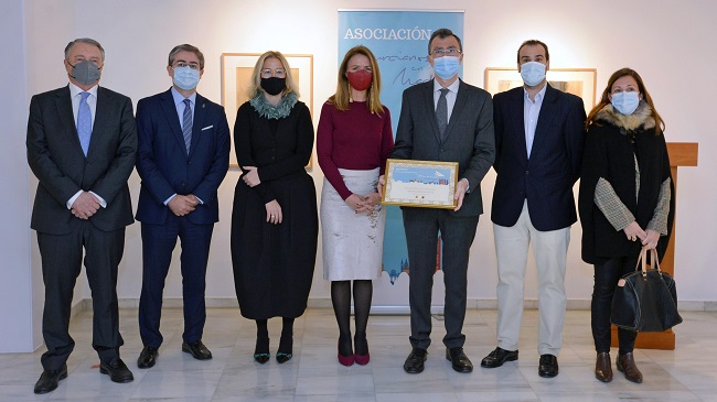 Imagen de archivo del primer acto institucional de ASMUMAD, en diciembre de 2020