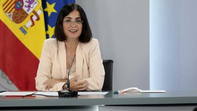 Carolina Darias, ministra de Sanidad