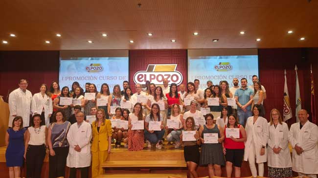Entrega de diplomas en El Pozo Alimentaci&oacute;n