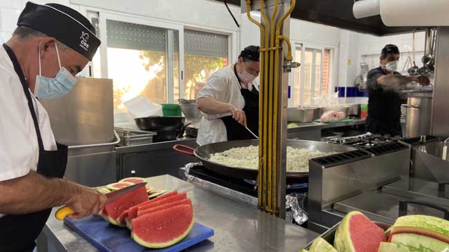 Cocina de la asociaci&oacute;n Aidemar
