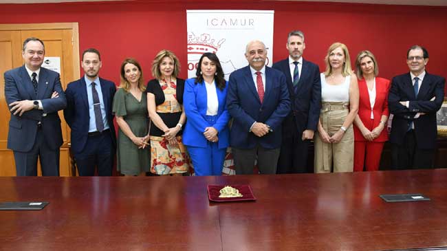 Miembros de la Junta de Gobierno del Colegio de la Abogac&iacute;a de Murcia
