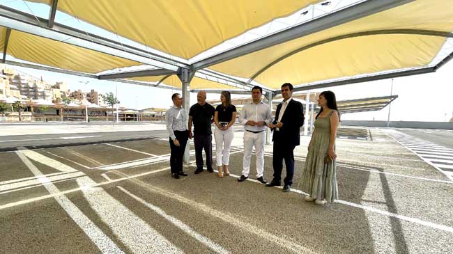 Nuevo aparcamiento junto al parque de bomberos de La Manga Nuevo aparcamiento junto al parque de bomberos de La Manga