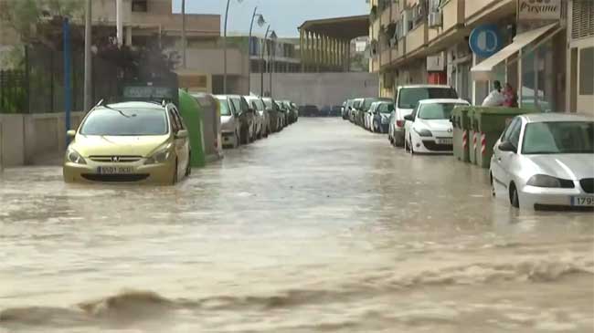 Inundaciones en Molina de Segura