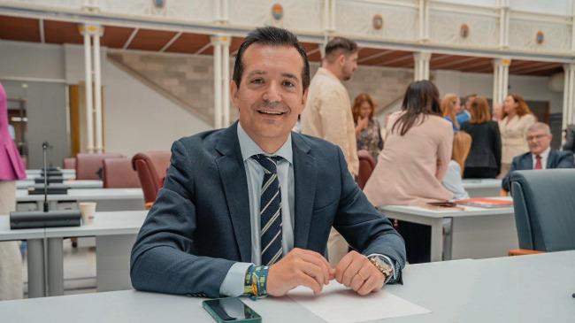 el consejero de Fomento e Infraestructuras, Jos&eacute; Manuel Pancorbo