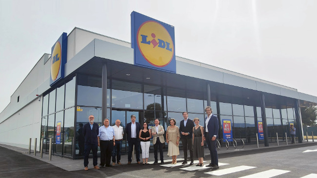 Apertura del nuevo Lidl, ubicado en Yecla