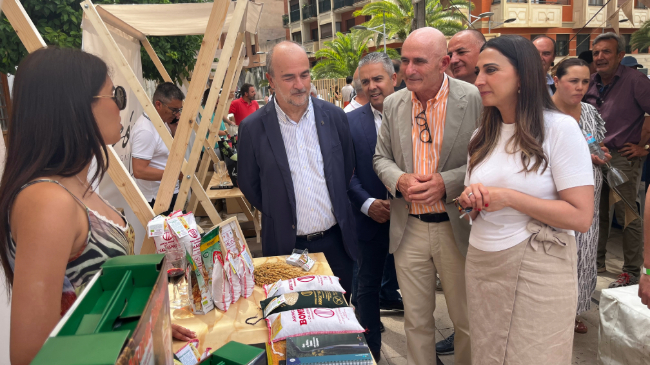 La consejera de Agricultura, Sara Rubira, durante el evento