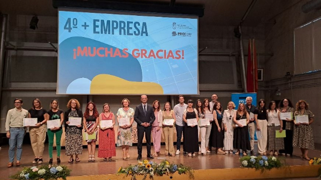 Clausura del programa '4&ordm;+Empresa'