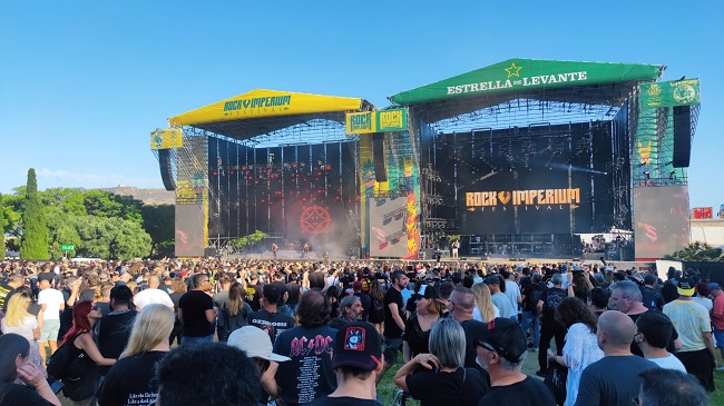 Imagen de archivo del festival Rock Imperium