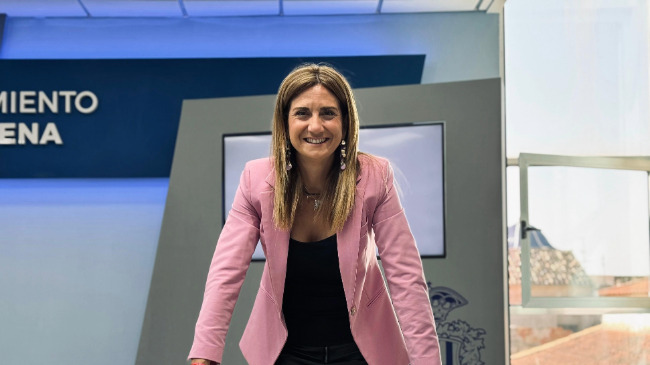 Patricia Fern&aacute;ndez en su despacho