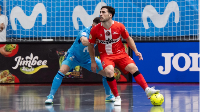Imagen del primer duelo entre Inter Movistar y Jimbee Cartagena. Imagen del primer duelo entre Inter Movistar y Jimbee Cartagena.