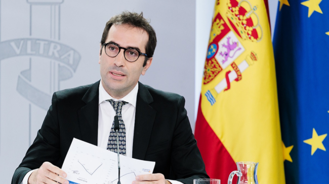 Carlos Cuerpo, ministro de Economía. - Europa Press