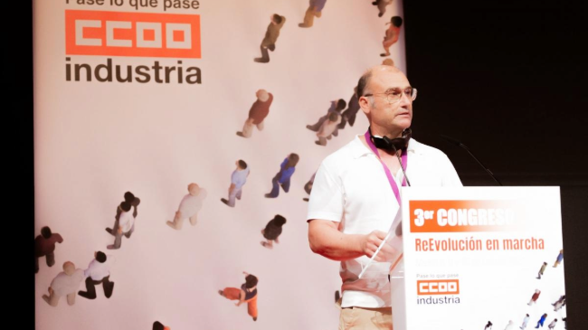 Enrique Bruna, secretario general de Industria de CCOO (CCOO). Enrique Bruna, secretario general de Industria de CCOO (CCOO).