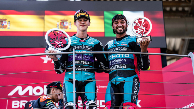 Máximo Quiles y Dennis Foggia en Mundial de Moto3 | Cuenta X Máximo Quiles y Dennis Foggia en Mundial de Moto3 | Cuenta X