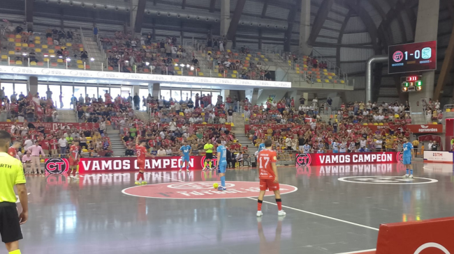 Jimbee contra el Movistar Inter Jimbee contra el Movistar Inter
