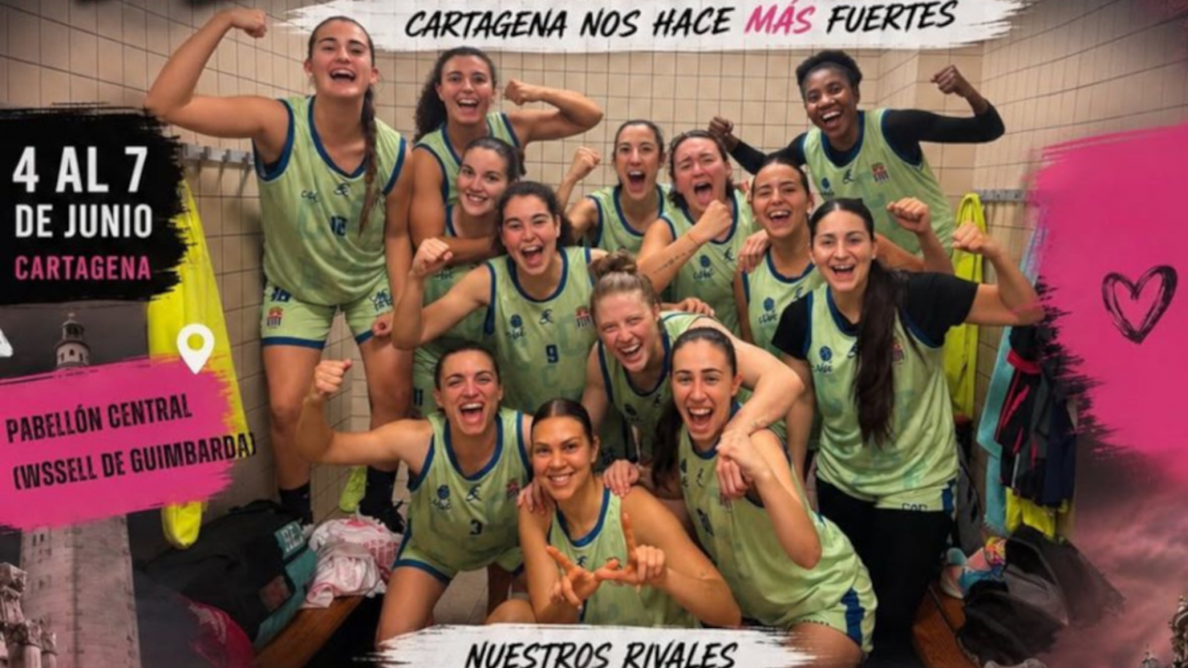 La féminas del Cebé se juegan en Cartagena el Ascenso a Liga Femenina 2 de baloncesto