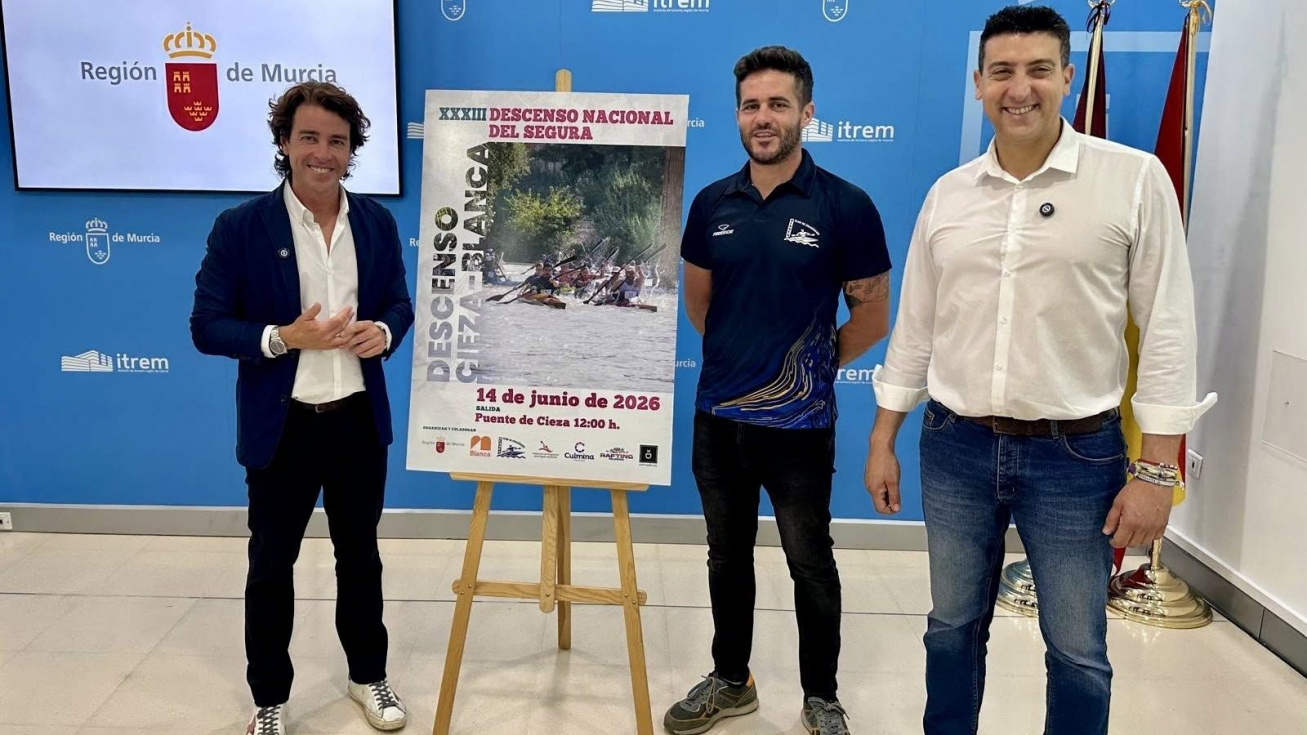 Presentaci&oacute;n del XXXIII Descenso Nacional del R&iacute;o Segura, que se celebrar&aacute; el 14 de junio - Ayto. de Blanca