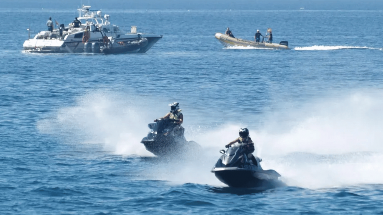 La Delegación del Gobierno impedirá una concentración no autorizada de motos náuticas en el Mar Menor