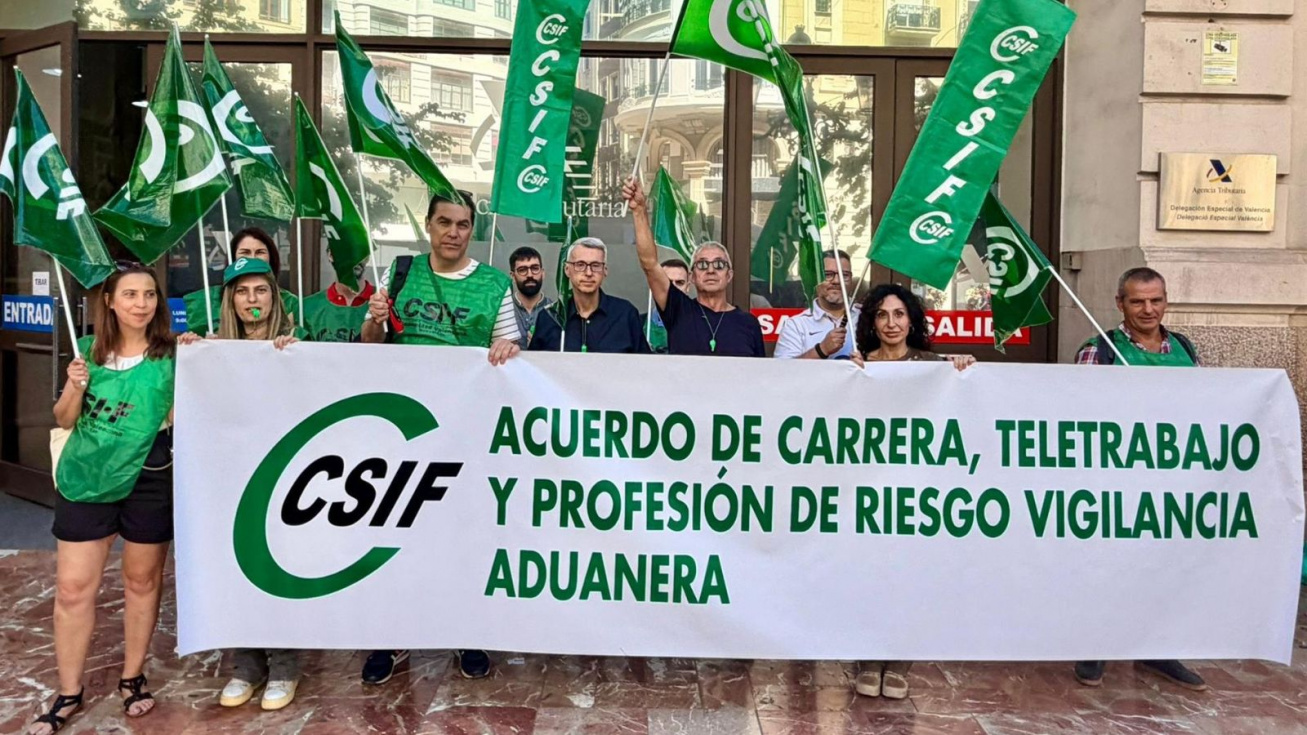 Imagen de la concentraci&oacute;n - CSIF