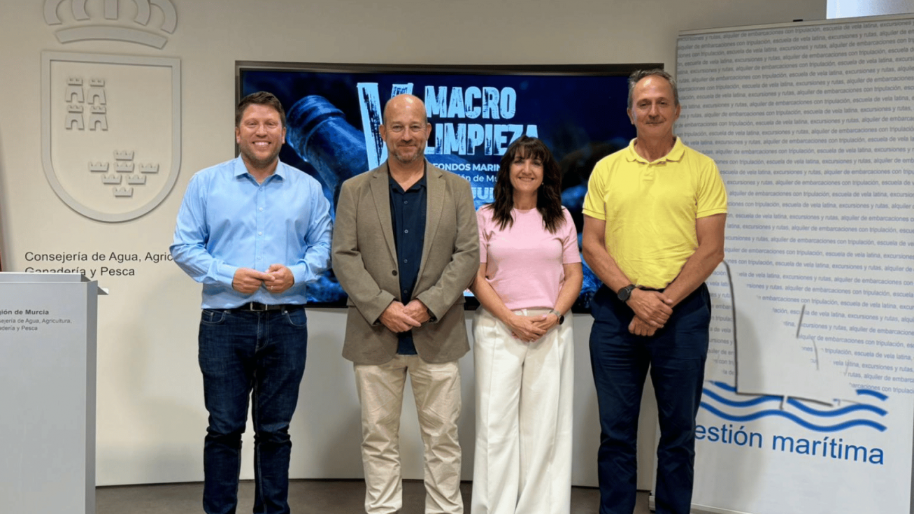 Una macrolimpieza de fondos marinos movilizará a voluntarios en todo el litoral regional