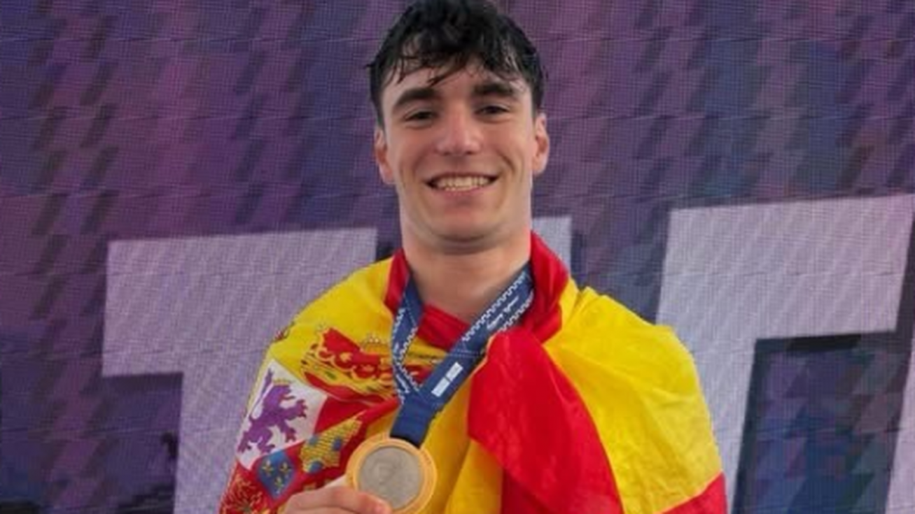 El taekwondista murciano Juan Antonio Mil&aacute;n.