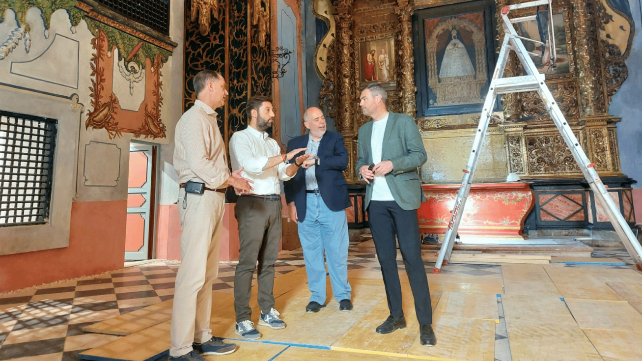 El convento de San José de Caravaca se prepara para acoger visitas, exposiciones y conciertos