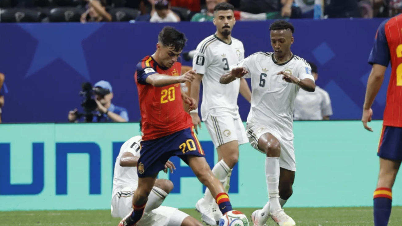 España despeja todas las dudas con una goleada ante Arabia Saudí