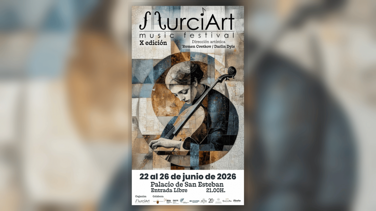 Cartel de la d&eacute;cima edici&oacute;n del festival &lsquo;MurciArt'