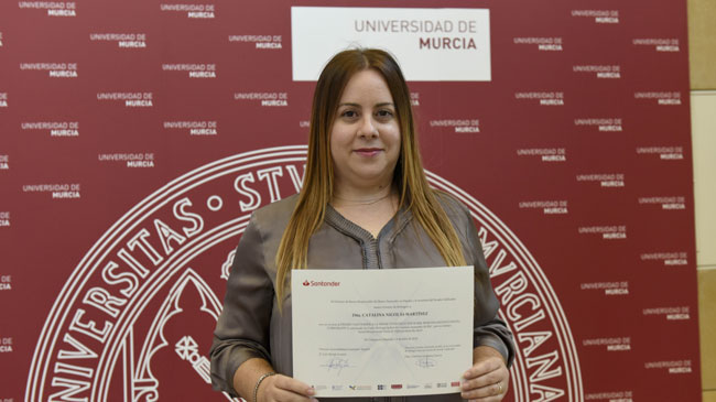 Catalina Nicol&aacute;s, una de las investigadoras premiadas