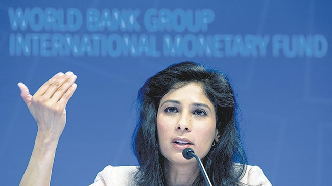 Gita Gopinath, economista jefa del FMI