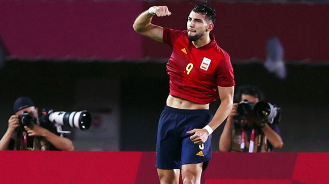 El delantero Rafa Mir