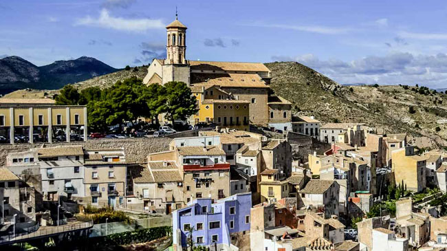 Vista a&eacute;rea del Casco hist&oacute;rico de Ceheg&iacute;n