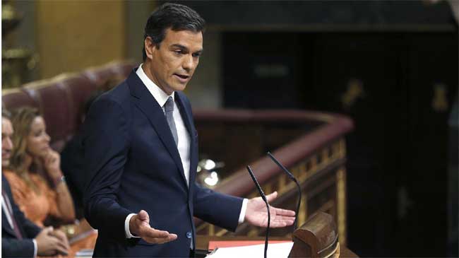 Pedro S&aacute;nchez en el Congreso de los Diputados