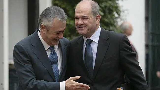 Jos&eacute; Antonio Gri&ntilde;&aacute;n y Manuel Chaves