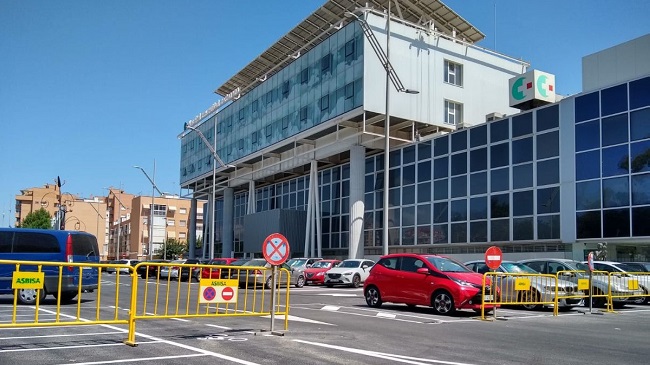 Instalaciones del hospital Virgen de la Caridad