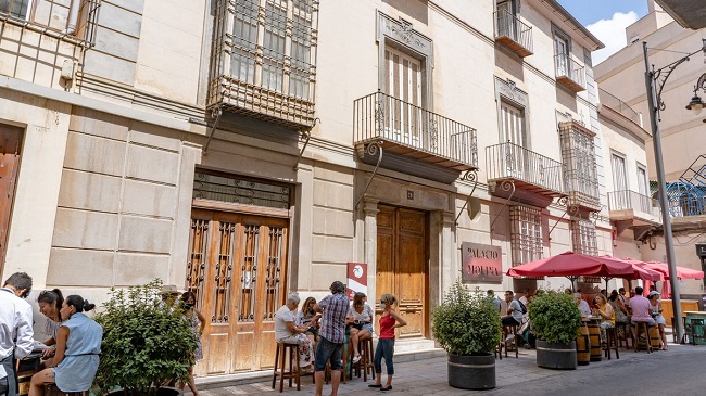 Fachada del Palacio de Molina, donde se ubicar&aacute; el Juzgado de lo Mercantil de Cartagena