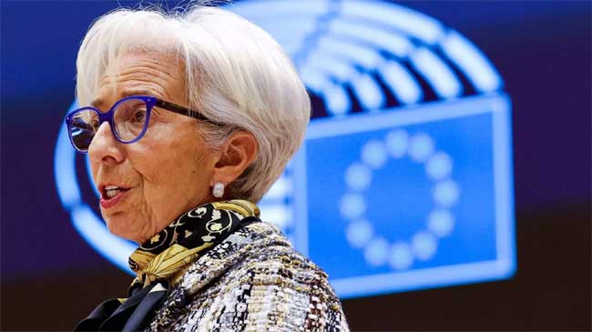 Christine Lagarde, presidenta del BCE