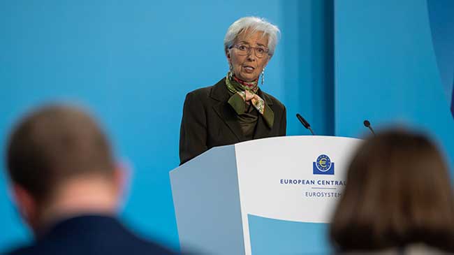 Christine Lagarde, presidenta del Banco Central Europeo