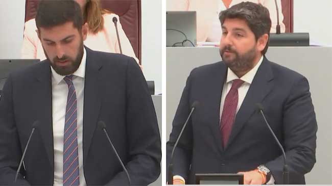 Jos&eacute; &Aacute;ngel Antelo (Vox) y L&oacute;pez Miras