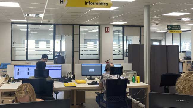 &Aacute;rea de inform&aacute;tica de Hefame