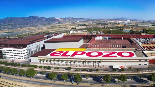 Vista a&eacute;rea de las instalaciones de ElPozo Alimentaci&oacute;n en Alhama (Imagen: Blas Mart&iacute;nez)