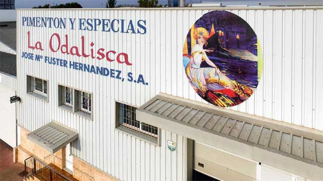 Instalaciones de La Odalisca en el pol&iacute;gono Cabezo Cortao, en Espinardo