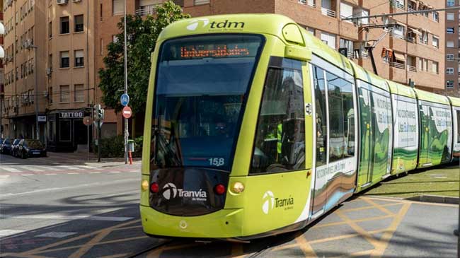 El tranvía de Murcia, el transporte público que más crece en la Región El tranvía de Murcia, el transporte público que más crece en la Región