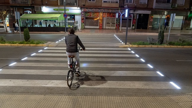 Un paso de peatones inteligente en Cartagena Un paso de peatones inteligente en Cartagena
