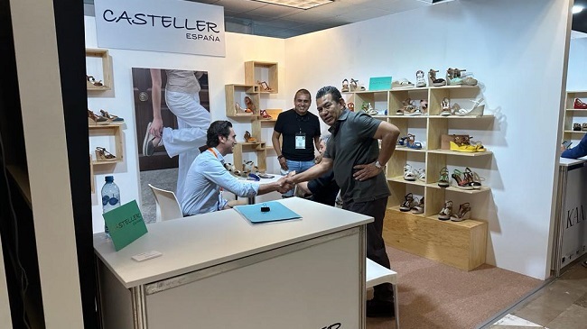 Stand de Calzados Casteller&nbsp;en la Feria &lsquo;Intermoda 23&rsquo; de M&eacute;xico