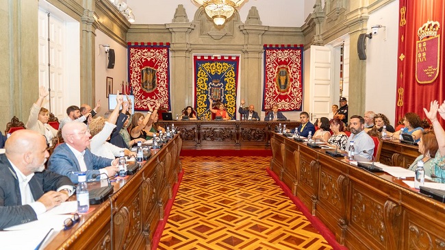 Pleno celebrado este mi&eacute;rcoles 12 de julio