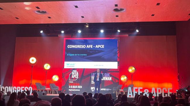 Imagen del congreso AFE-APCE, que se celebra en Bilbao