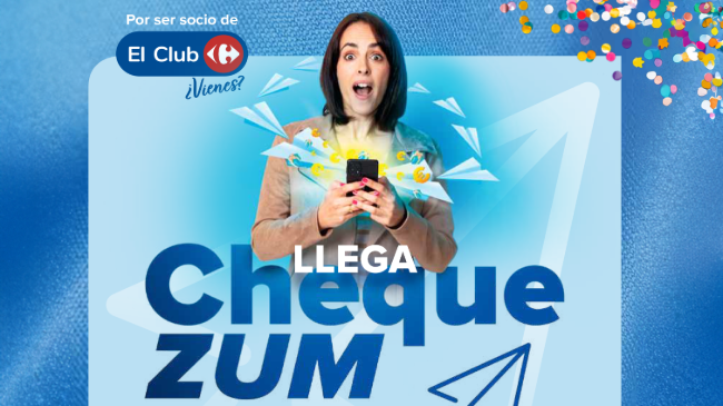 Cartel publicitario de Chequezum