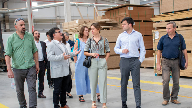 Visita de los Promotores Internacionales en Yecla